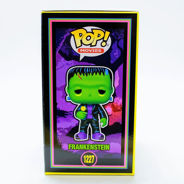 Funko Pop Universal Monsters Frankenstein Blacklight Vinyl Exclusive Figure 1227