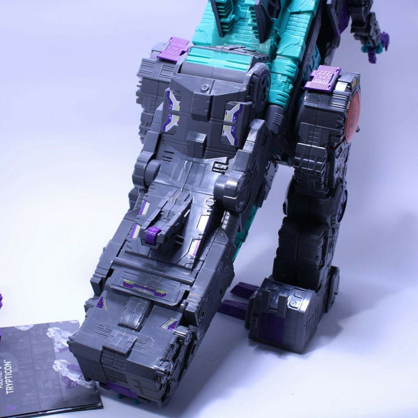 Transformers Titans Return Decepticon Trypticon Complete w/ Necro & Full-Tilt