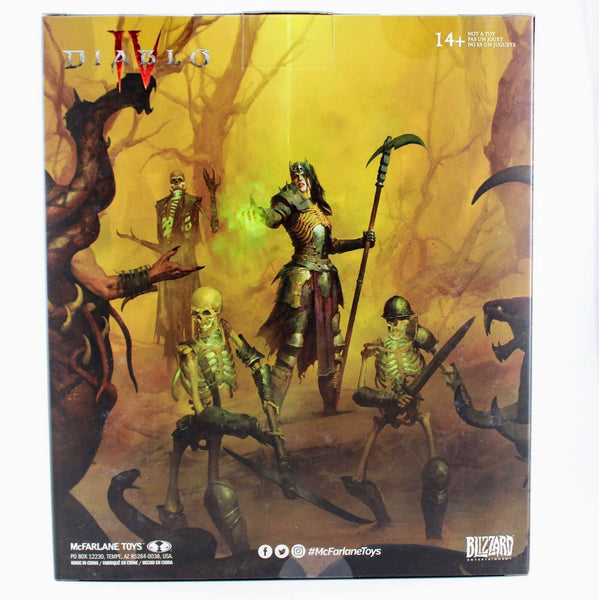 Mcfarlane Toys Diablo IV Summoner Necromancer 6" Figure / Statue Epic Wave