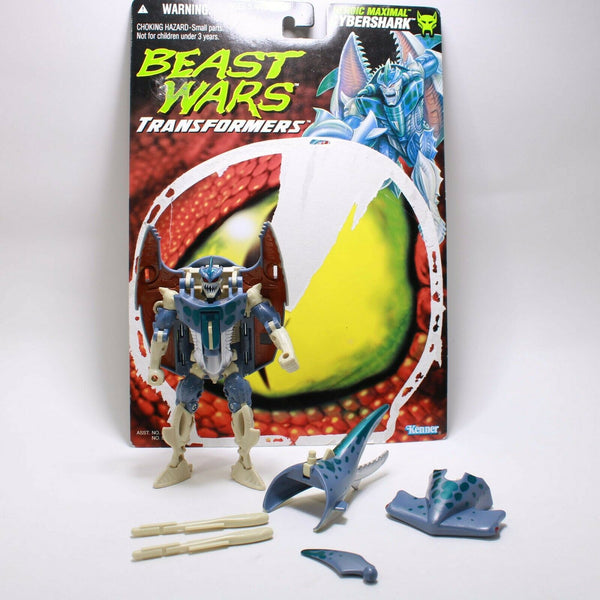 Transformers Beast Wars Cybershark Action Figure Maximal Near Complete