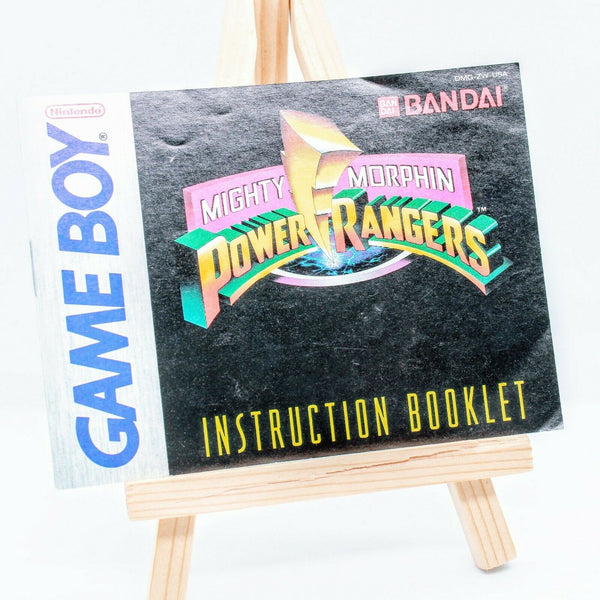 Mighty Morphin Power Rangers - Game, Manual and Case - Nintendo GameBoy