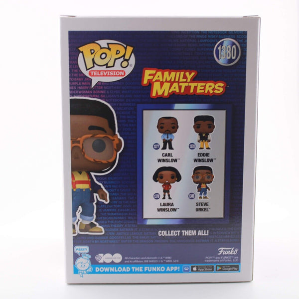 Funko Pop Family Matters - Steve Urkel WB100 Vinyl Figure #1380