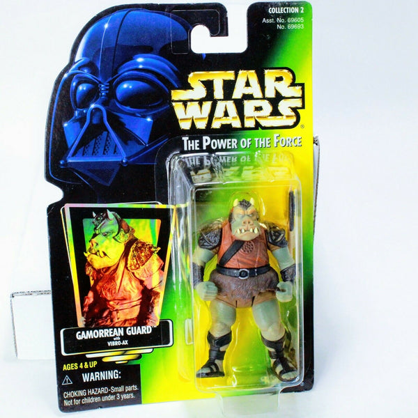 Star Wars Power of The Force Gamorrean Guard - Kenner Green Card Figure