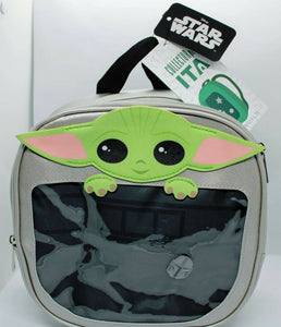 Star Wars The Mandalorian Grogu / The Child / Baby Yoda Mini-Backpack w/ Pin