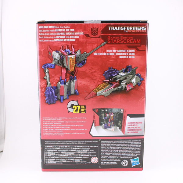 Transformers Cybertron Studio Voyager Gamer Edition Starscream 6.5" Figure 06