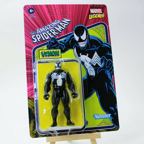 Marvel Legends Retro Venom - 3.75 " Action Figure Mint Cardback