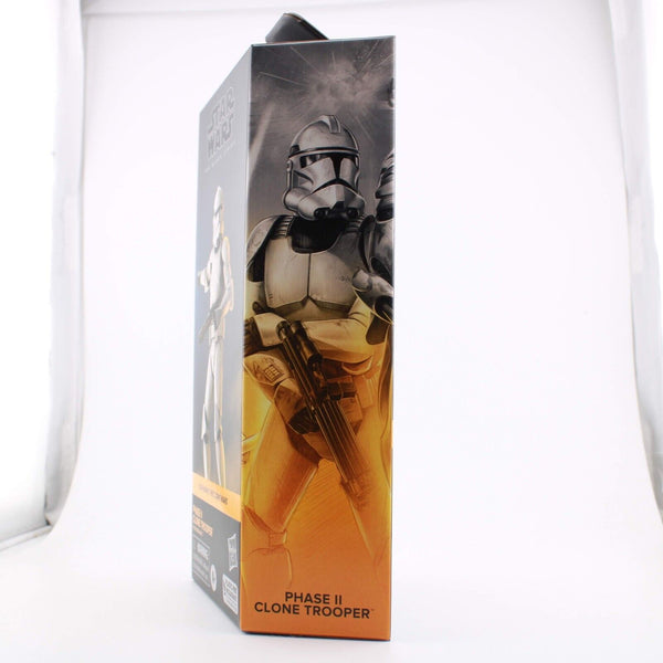 Star Wars The Clone Wars - Phase II Clone Trooper Black Series 6" Figure
