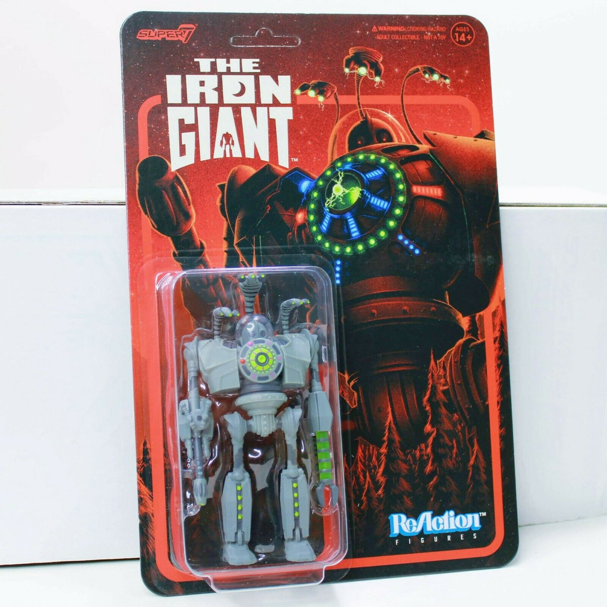 The Iron Giant Attack Mode 3.75" ReAction Action Figure Super7 Retro