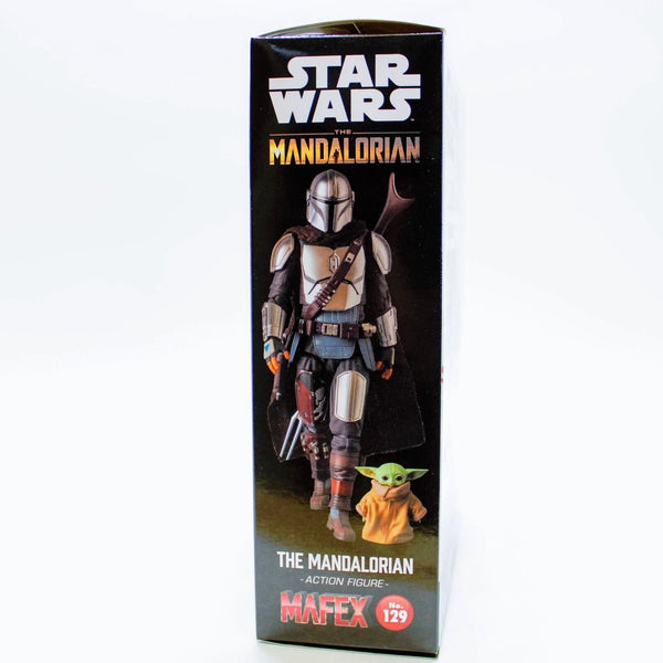 MAFEX Star Wars The Mandalorian Beskar Armor w/ Grogu #129 6" Figure