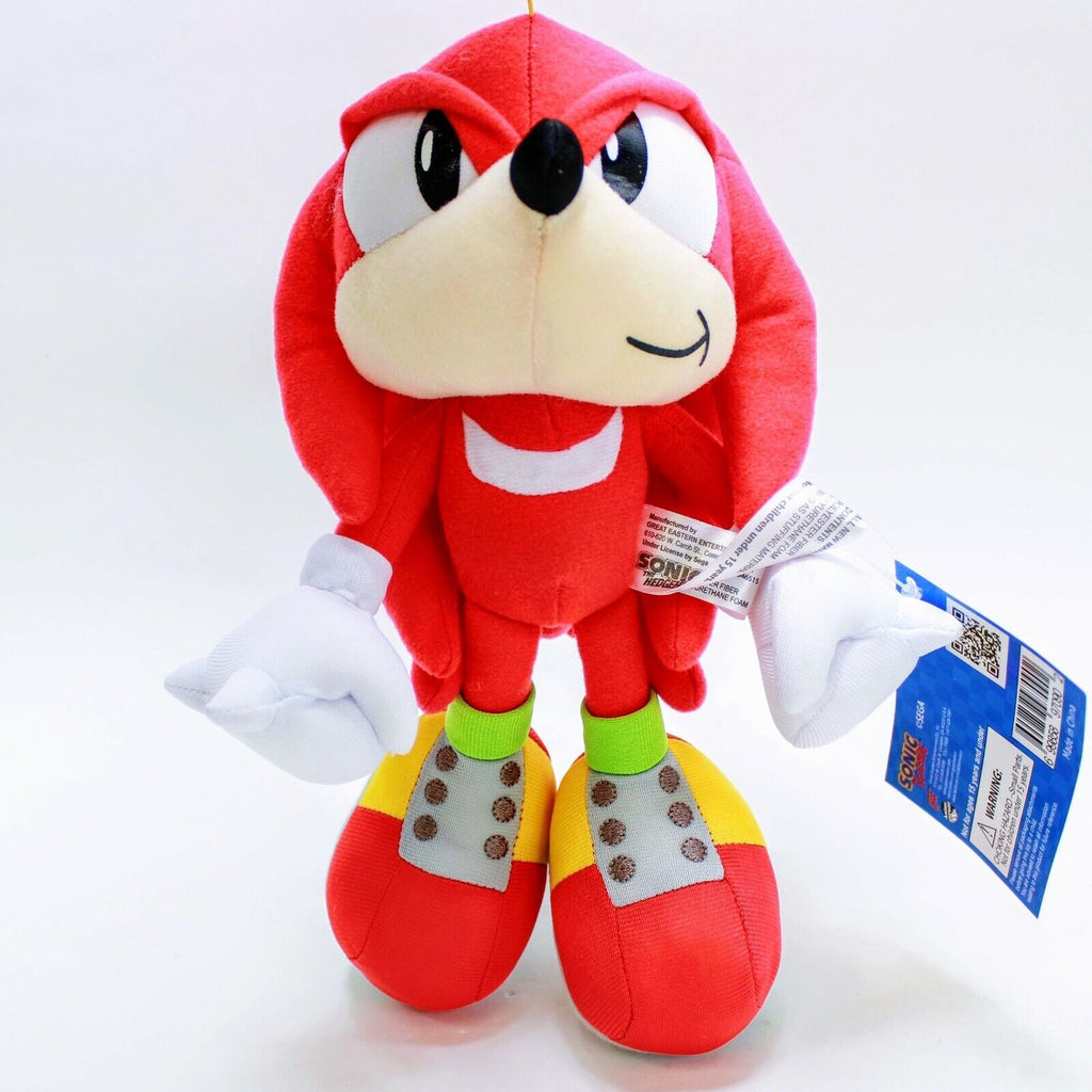 Sonic The Hedgehog Classic Knuckles 9 Plush Great Eastern Entertainme sonic-the-hedgehog-classic-knuckles-9-plush-great-eastern-entertainme