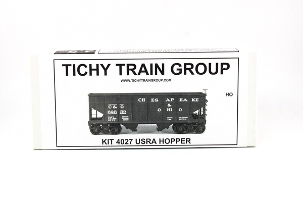 HO scale - 30' URSA 2 Bay Hopper Car - Tichy - Kit 4027