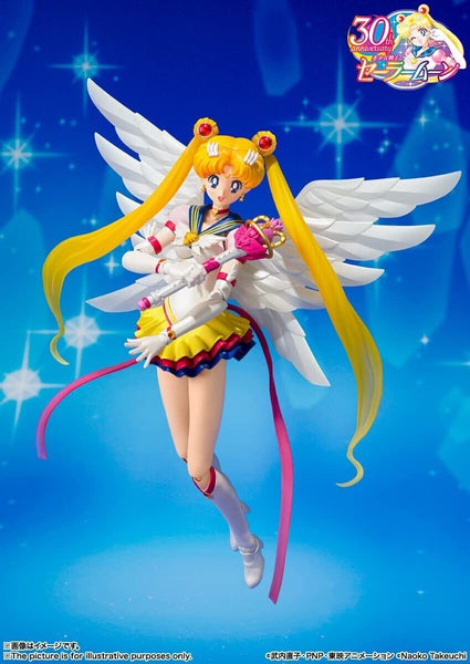 S.H Figuarts Eternal Sailor Moon 6" Action Figure 30th Anniversary Bandai