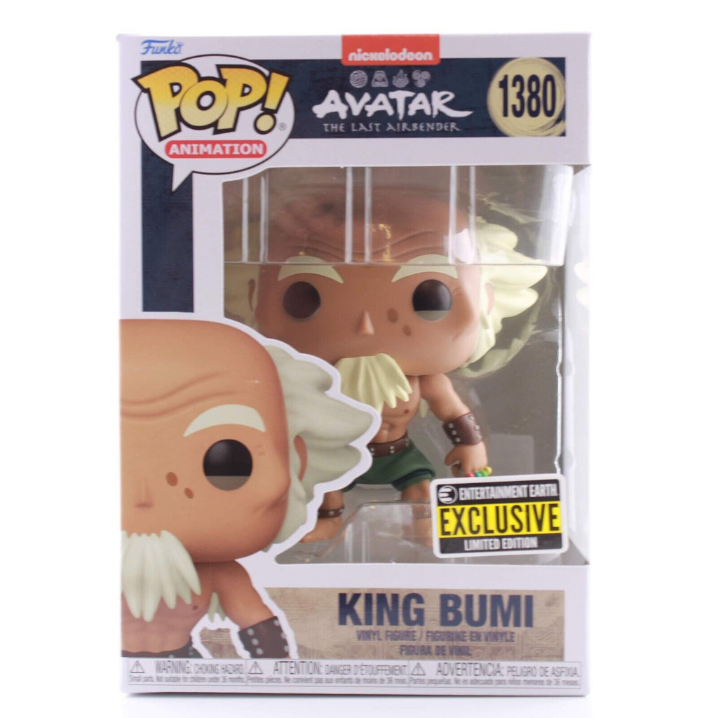 Avatar: The Last Airbender King Bumi Funko Pop! Vinyl Figure #1380 -  Entertainment Earth Exclusive