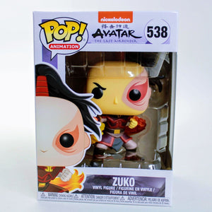 Funko Pop Avatar Last Airbender - Zuko Nickelodeon Vinyl Figure # 538