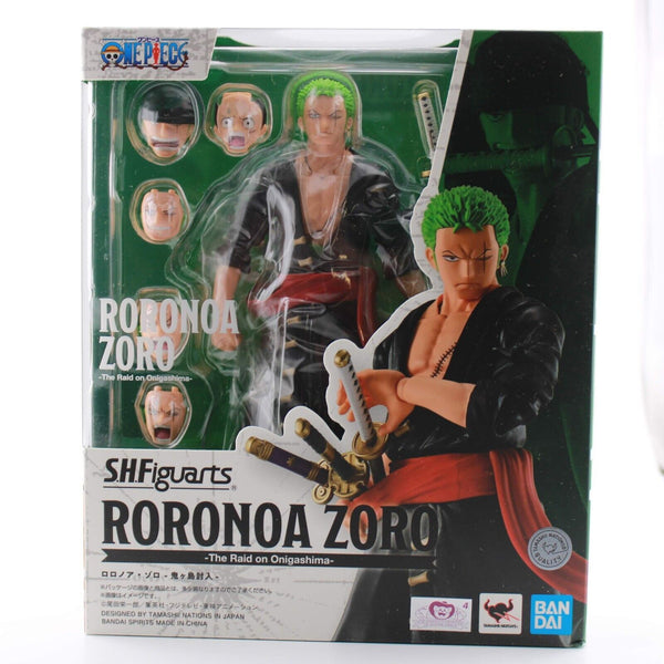 S.H.Figuarts One Piece Roronoa Zoro Onigashima 6" Deluxe Action Figure