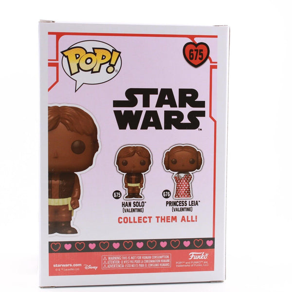Funko Pop Star Wars Han Solo Chocolate Valentines Day # 675