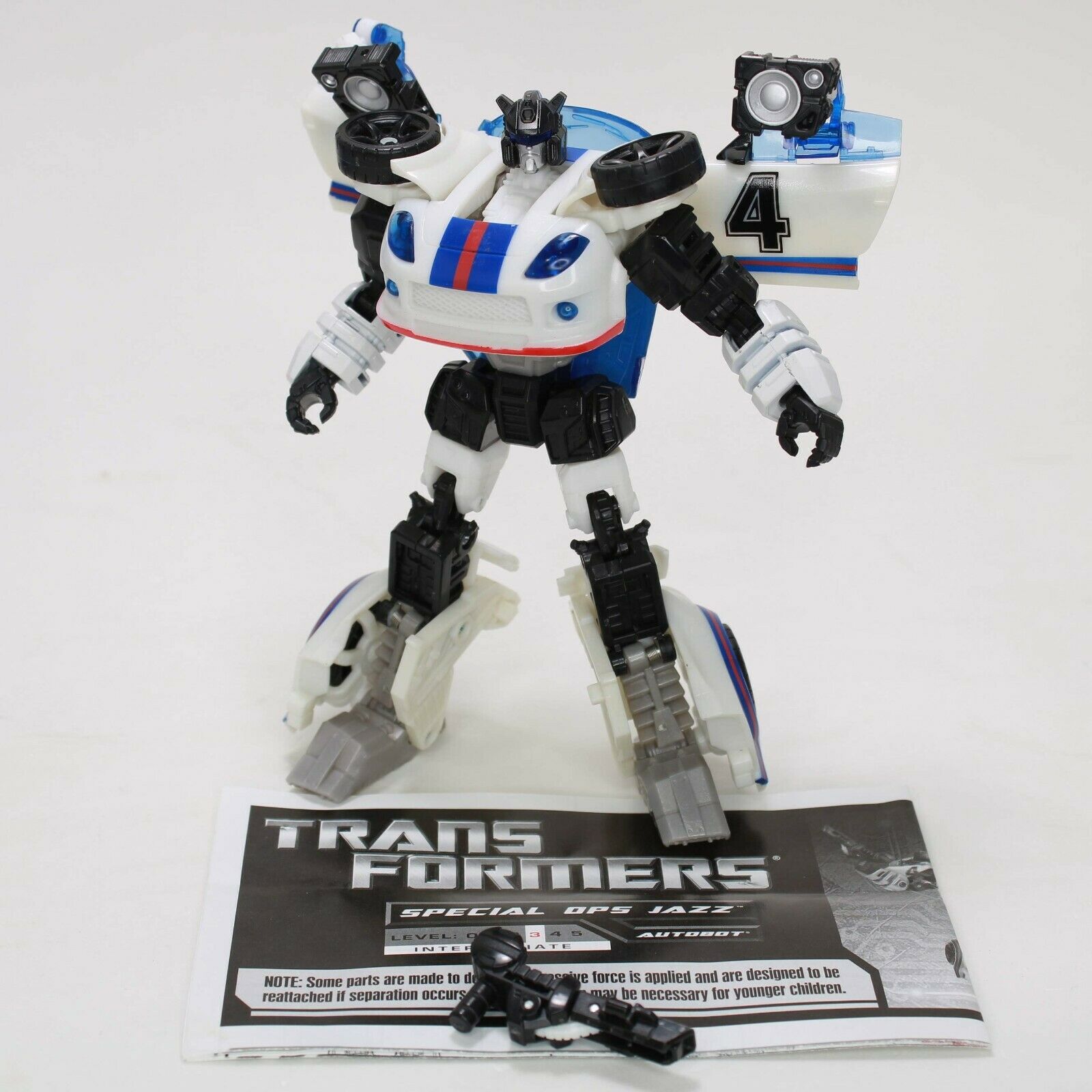 Transformers Special Ops Jazz - Reveal The Shield RTS Deluxe Class 100%Complete