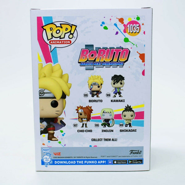 Funko POP! Boruto with Marks Glow in the Dark EE Exclusive #1035 Vinyl Figure