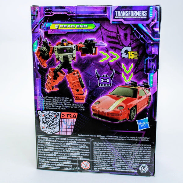 Transformers Legacy Dead End - Deluxe Class Decepticon 6" Figure - Form Menasor