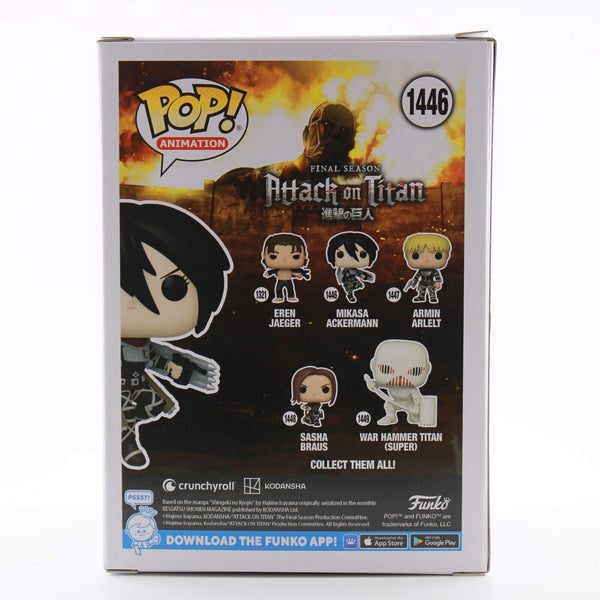 Funko Pop Anime Attack on Titan - Mikasa Ackermann Vinyl Figure #1446