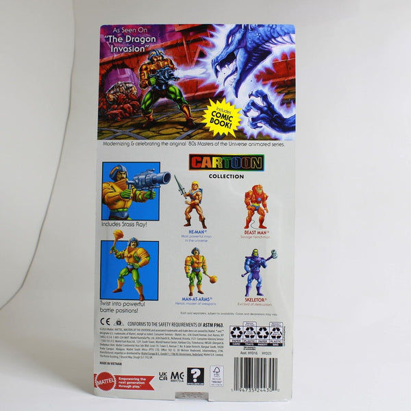 Masters of the Universe MOTU Origins Man-At-Arms Cartoon He-Man Action Figure