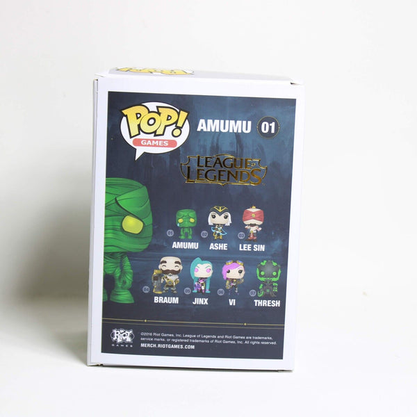 Funko Pop League of Legends Amumu #1 Collector's Box Limited Edition Gamestop Ex