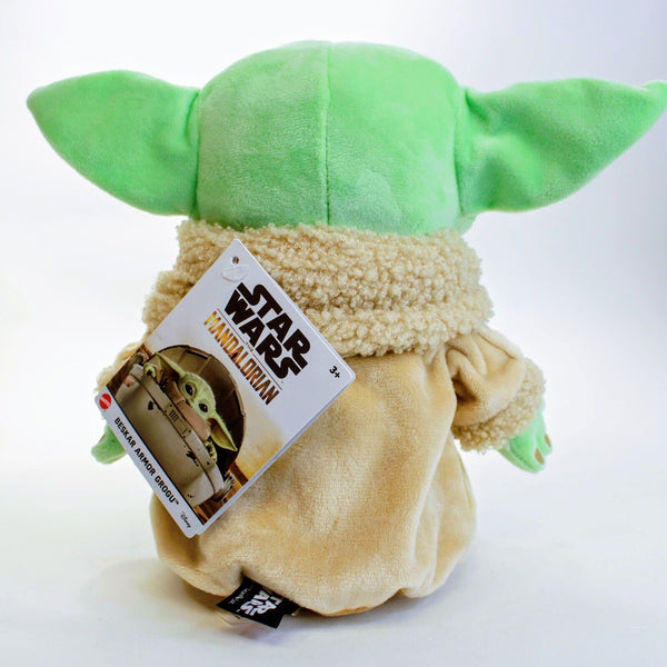 Star Wars Mandalorian The Child Grogu w/ Chain Mail Armor 8" Plush Baby Yoda