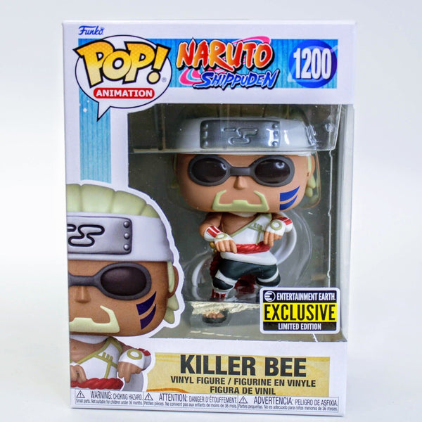 Funko POP! Naruto Shippuden Killer Bee CHASE Set of 2 EE Exclusive Figure #1200