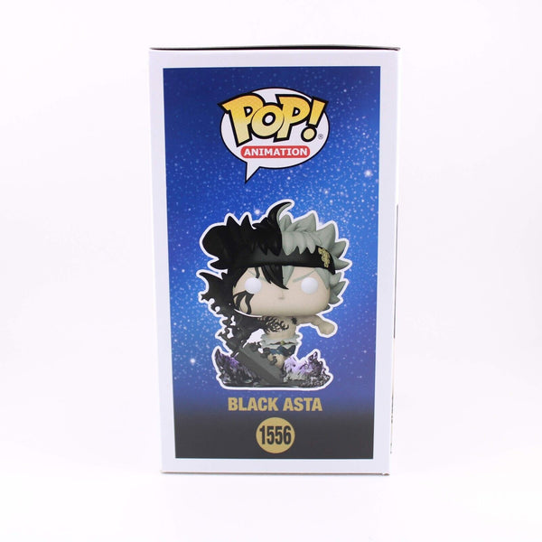 Funko Pop Black Clover Black Asta Anti-Magic Glow GITD #1556 EE Exclusive