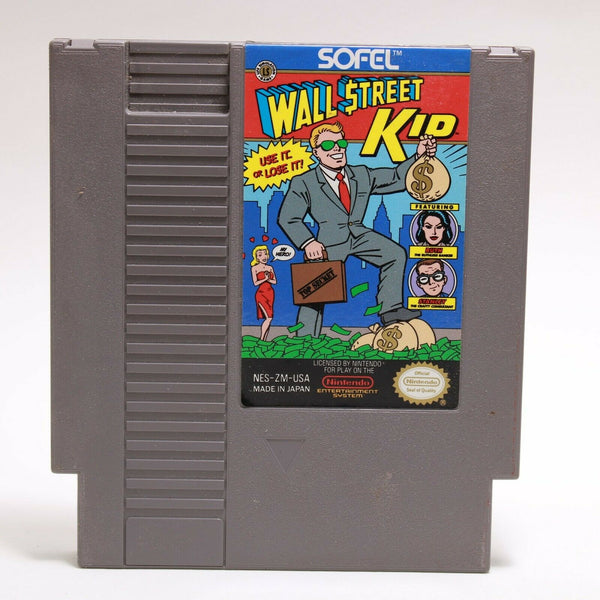 Wall Street Kid - NES Nintendo - Cleaned, Tested & Working