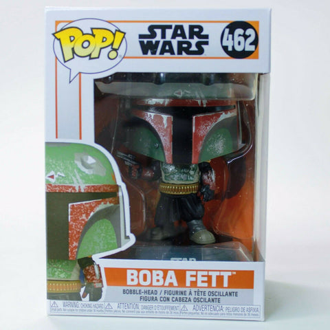 Funko Pop! Star Wars: The Mandalorian Boba Fett Vinyl Figure Bobble-Head # 463