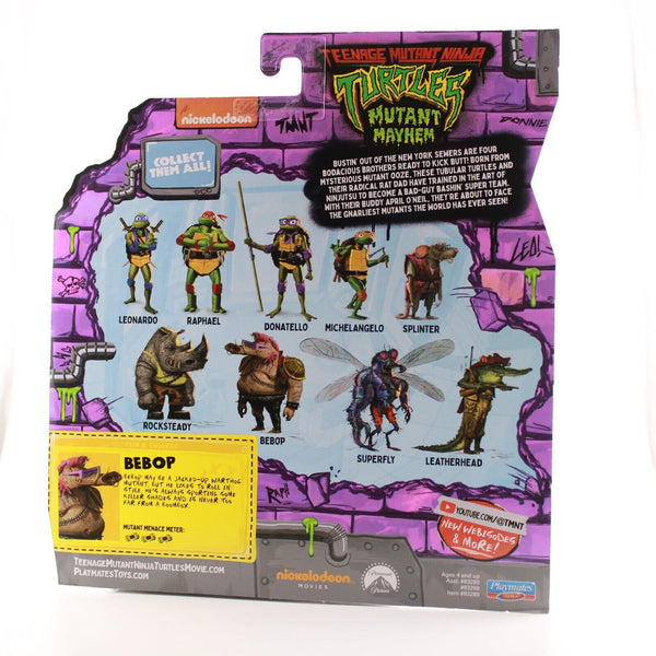 Teenage Mutant Ninja Turtles: Mutant Mayhem Bebop - Movie Figure 4.6”
