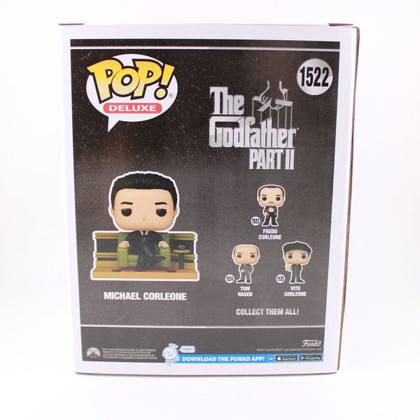 Funko Pop Movies Deluxe Godfather Part II Michael Corleone on Chair Figure #1522