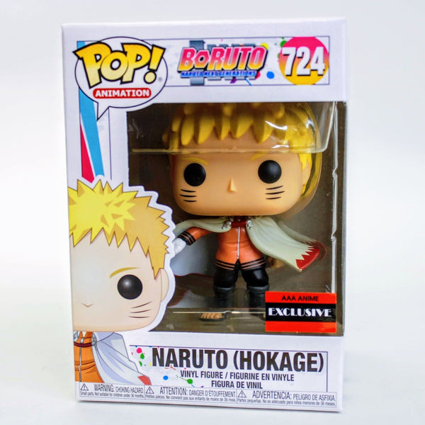 Funko Pop Boruto and Naruto ( Hokage ) Set of 2 Exclusive Anime Figures # 724