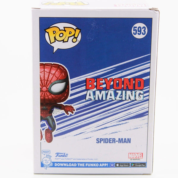 Funko Pop Rare Unreleased Marvel Spider-Man Diamond Edition Exclusive
