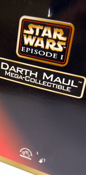 Star Wars - Darth Maul Mega-Collectible Episode 1 w/ light-up Lightsaber - 13"