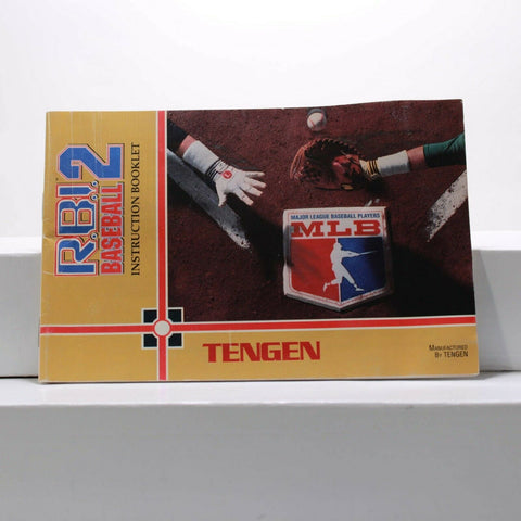 Nintendo NES Manual only - RBI 2 Baseball