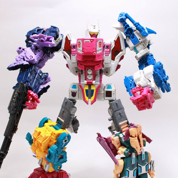 Transformers Power of the Primes Abomin with 3P Upgrade Combiner Toy Set of 5
