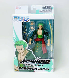 Bandai Anime Heroes One Piece Roronoa Zoro Figure
