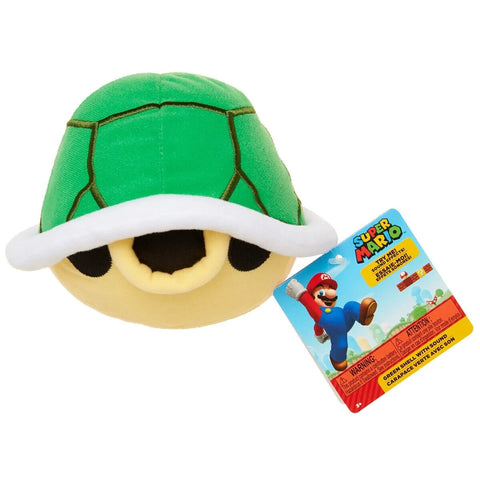 Super Mario World of Nintendo Green Turtle Shell Plush with Sound
