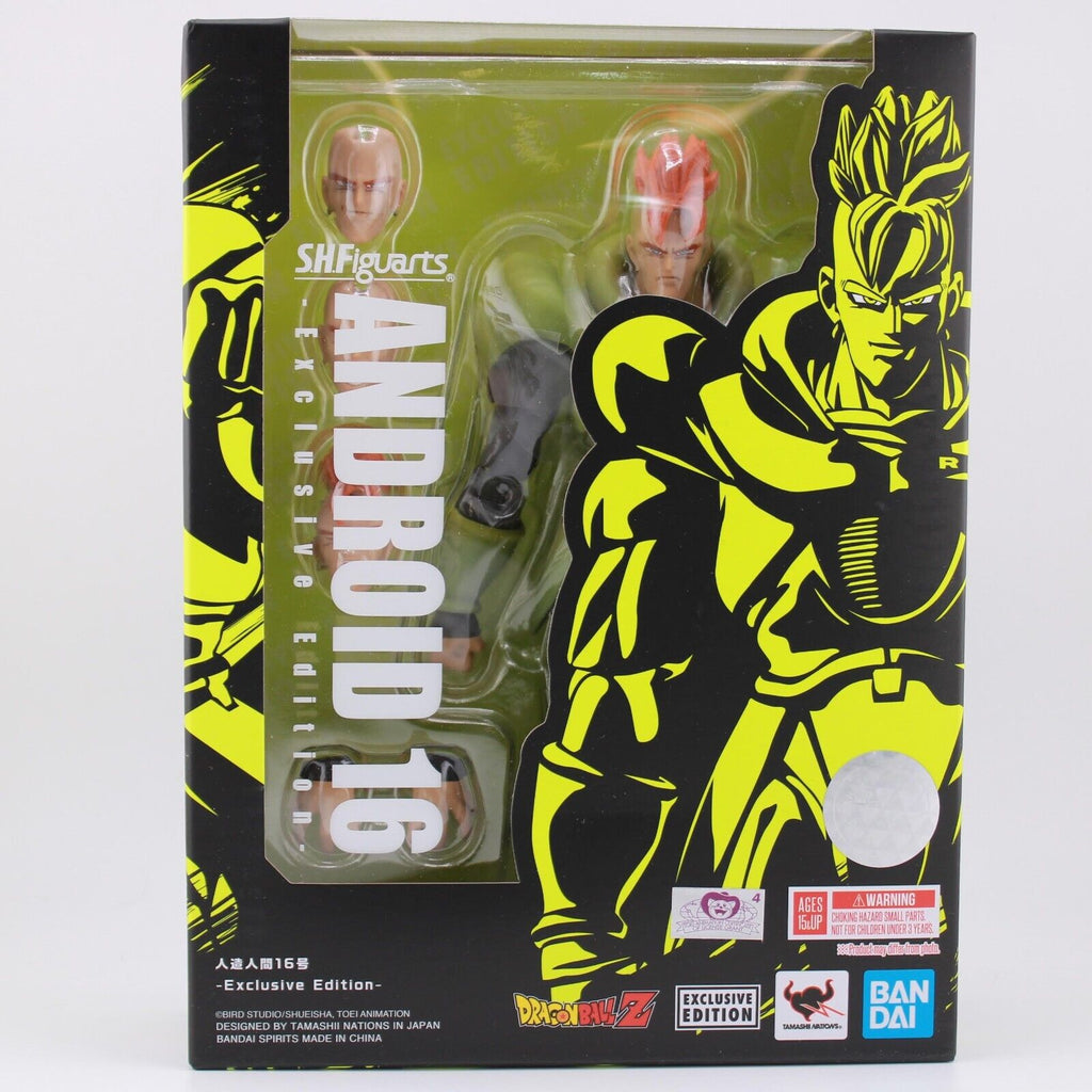 コミック・アニメ SHFiguarts Android 16 Exclusive Edition S.H.Figuarts ANDROID 16 -Exclusive Edition- | TAMASHII WEB
