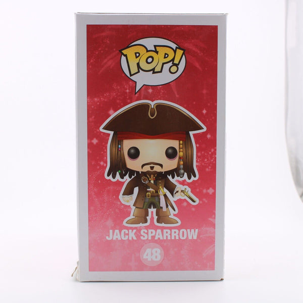 Funko Pop Disney Pirates of the Caribbean Jack Sparrow Vinyl Figure #48 DMG box