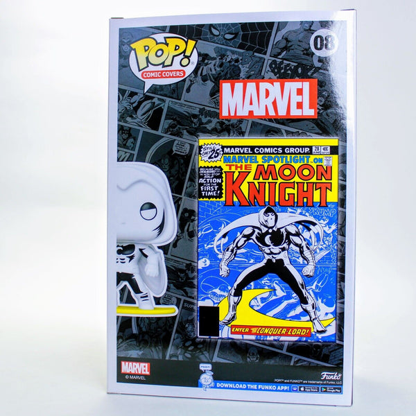 Funko Pop Marvel Moon Knight Classic Comic Cover Figure #08 Marvel Spotlight #28