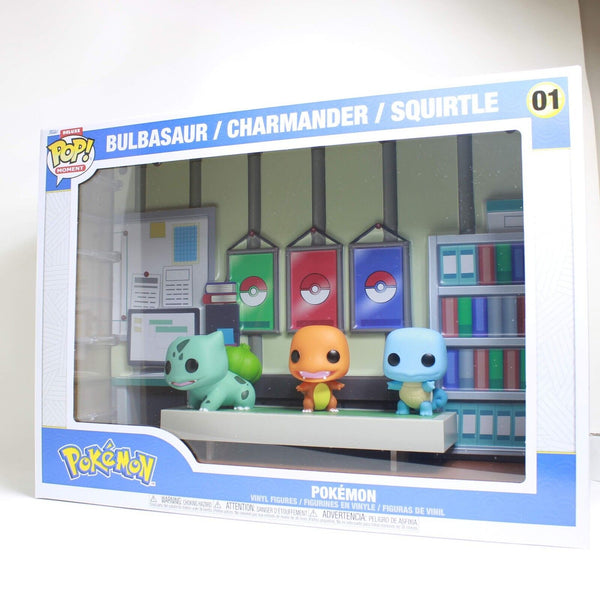 Funko Pop Pokemon Starter Moment Deluxe - Bulbasaur / Charmander / Squirtle #01