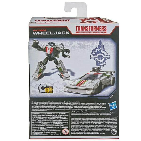 Transformers Netflix Wheeljack - Autobot Deluxe Class Figure War for Cybertron