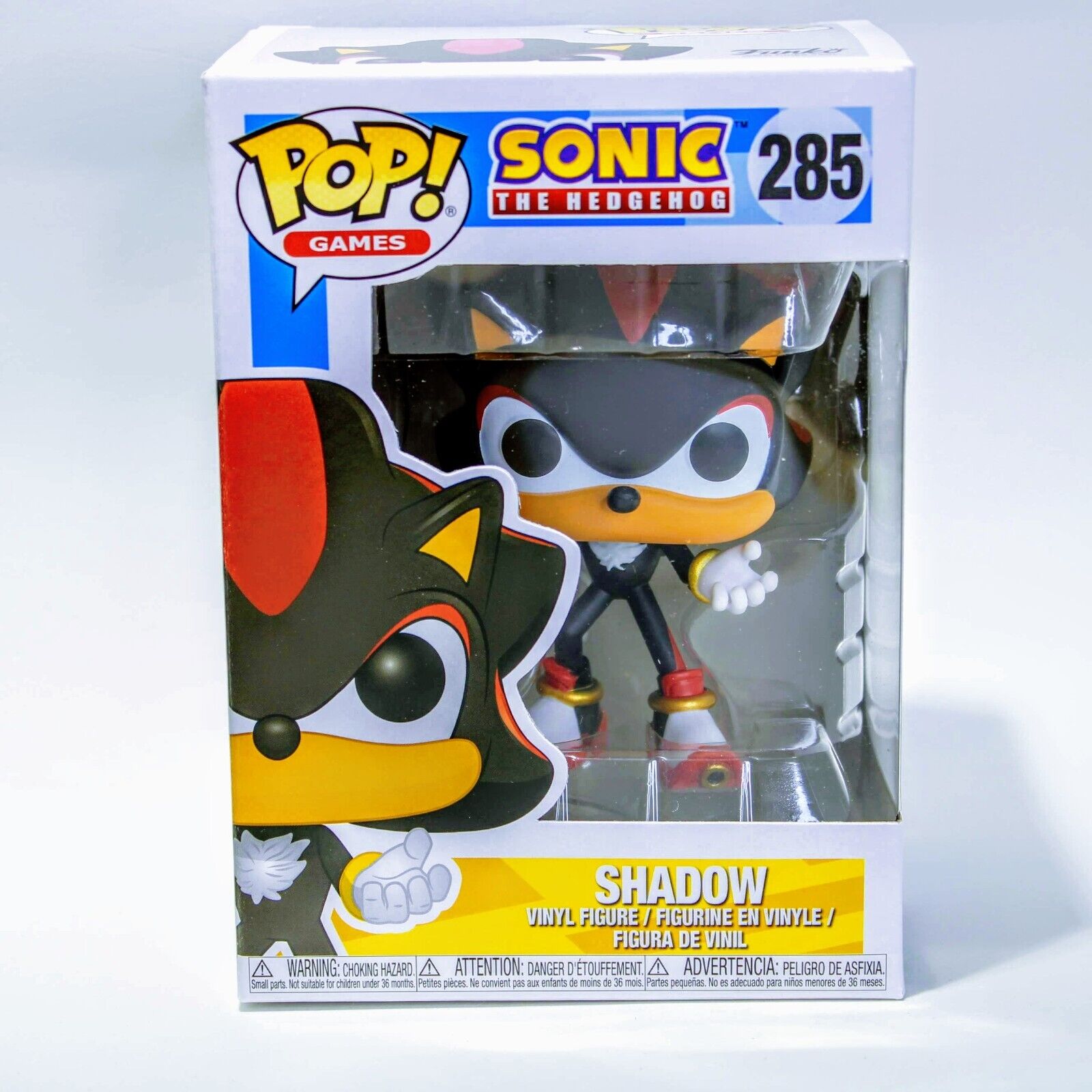 Funko POP! Games: Sonic the Hedgehog Shadow - Vinyl Figure # 285