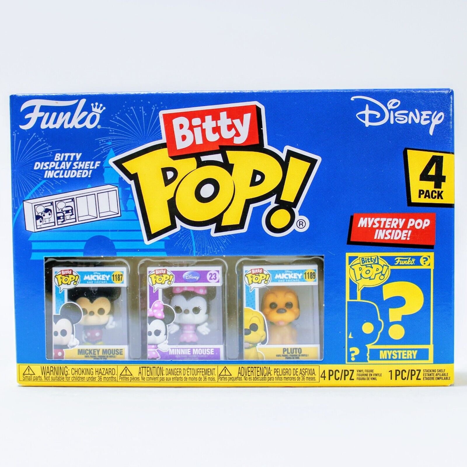POP! Vinyl: Bitty POP! Disney Mickey Mouse 4 Pack