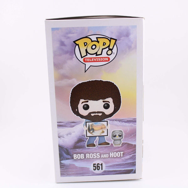 Funko Pop Bob Ross & Hoot Chase Variant Limited Edition Vinyl Figure # 561