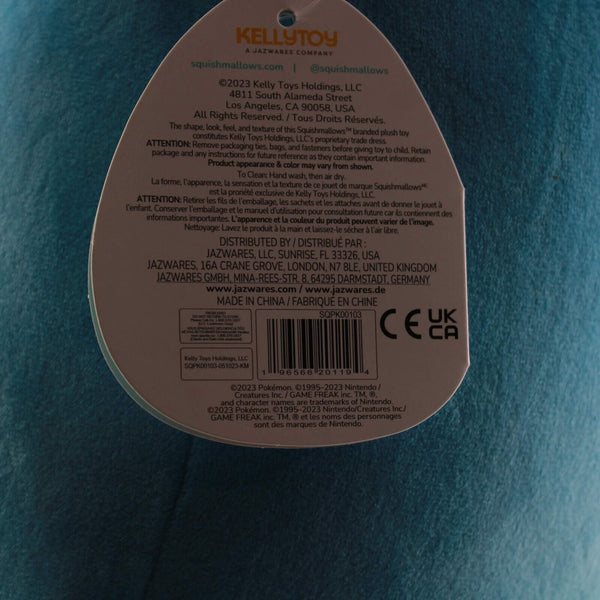 Pokemon Squishmallow Snorlax - 12” Inch Jazwares Plush