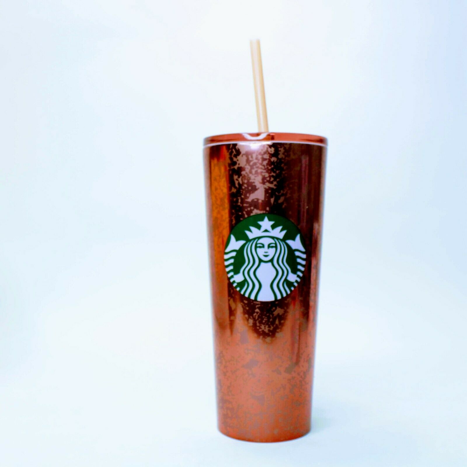 Starbucks Holiday 2019 Rose Gold Pink Crackled Stainless Tumbler Cup C –  Blueberry Cat
